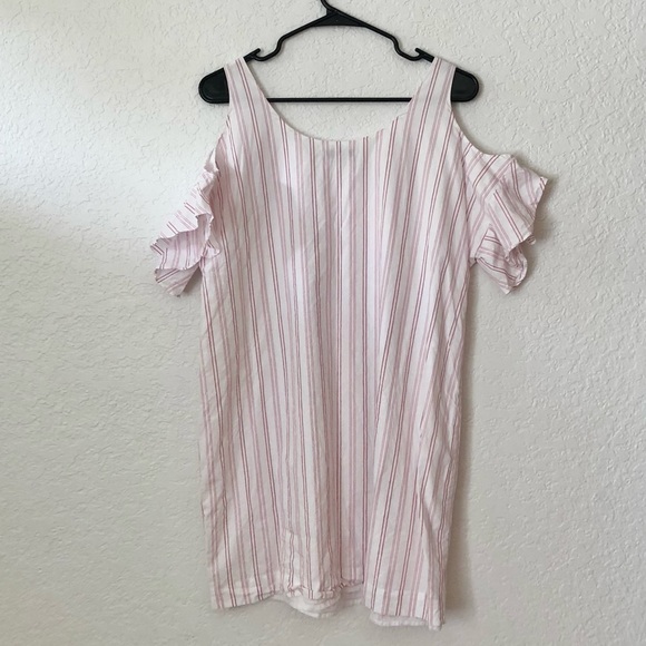 Madewell Cold Shoulder Dress NWOT - Picture 8 of 9